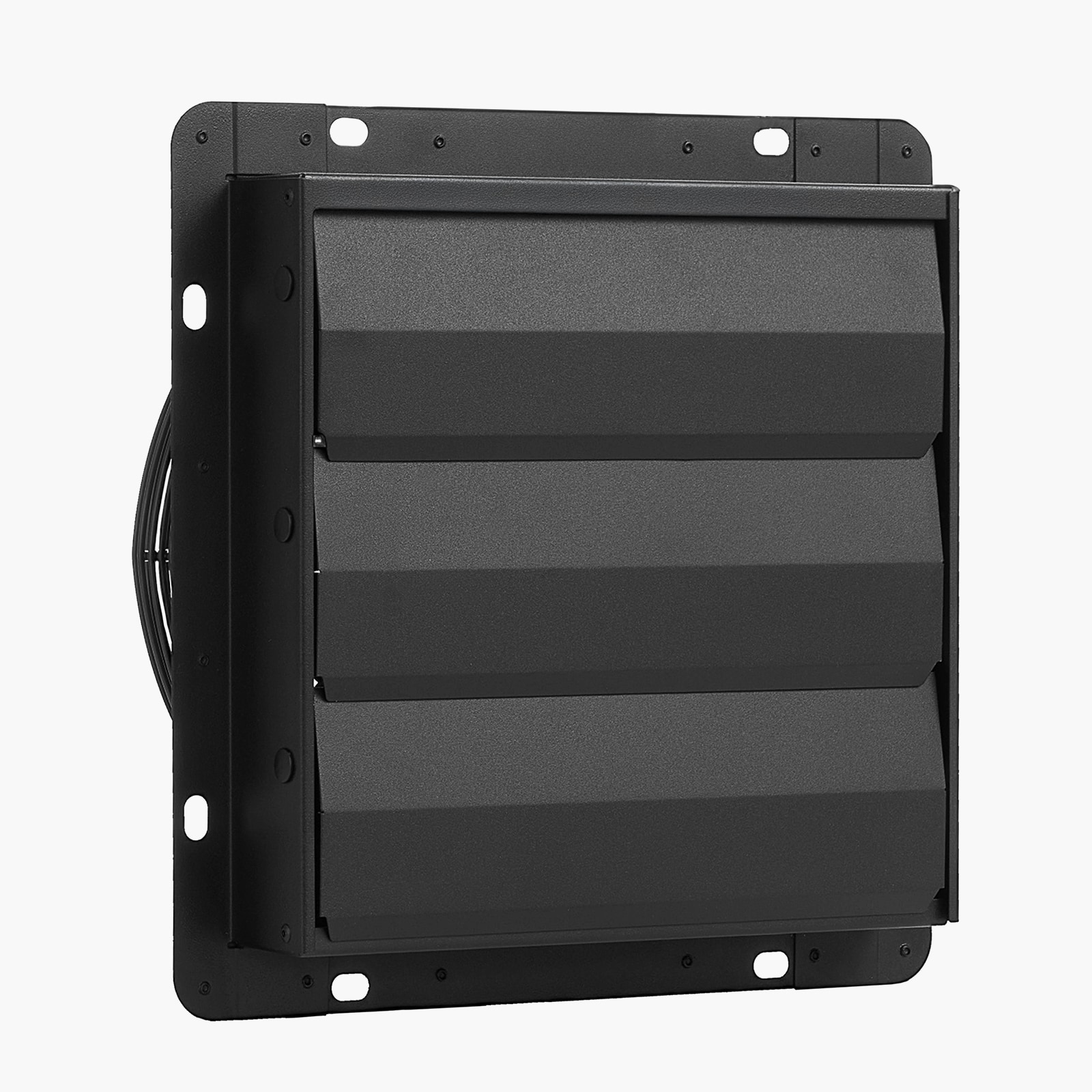 Wall Mounted Shutter Exhaust Fan With Smart Speed And Temperature_voghion.com